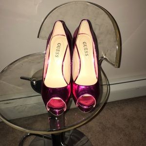 Brand new pink high heels